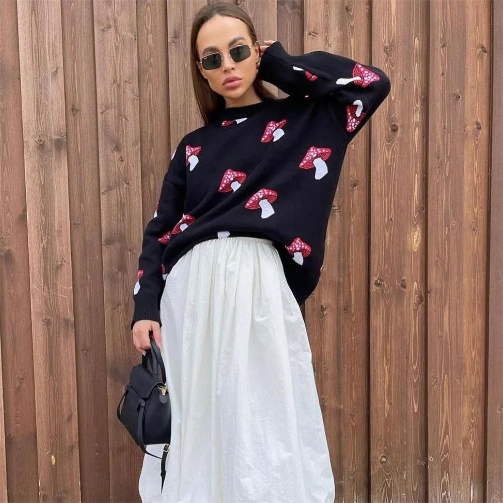 Mushaboom Mushroom Sweater - Nature Inspires