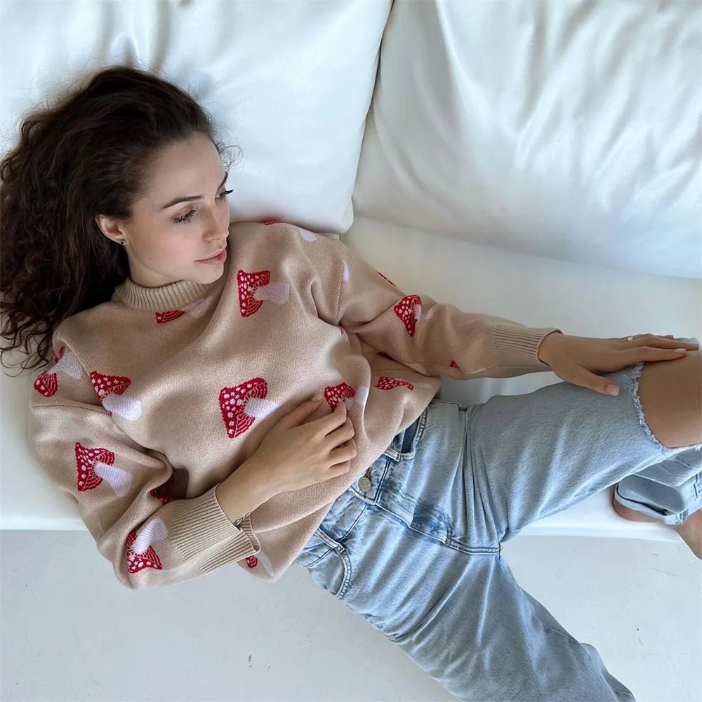 Mushaboom Mushroom Sweater - Nature Inspires