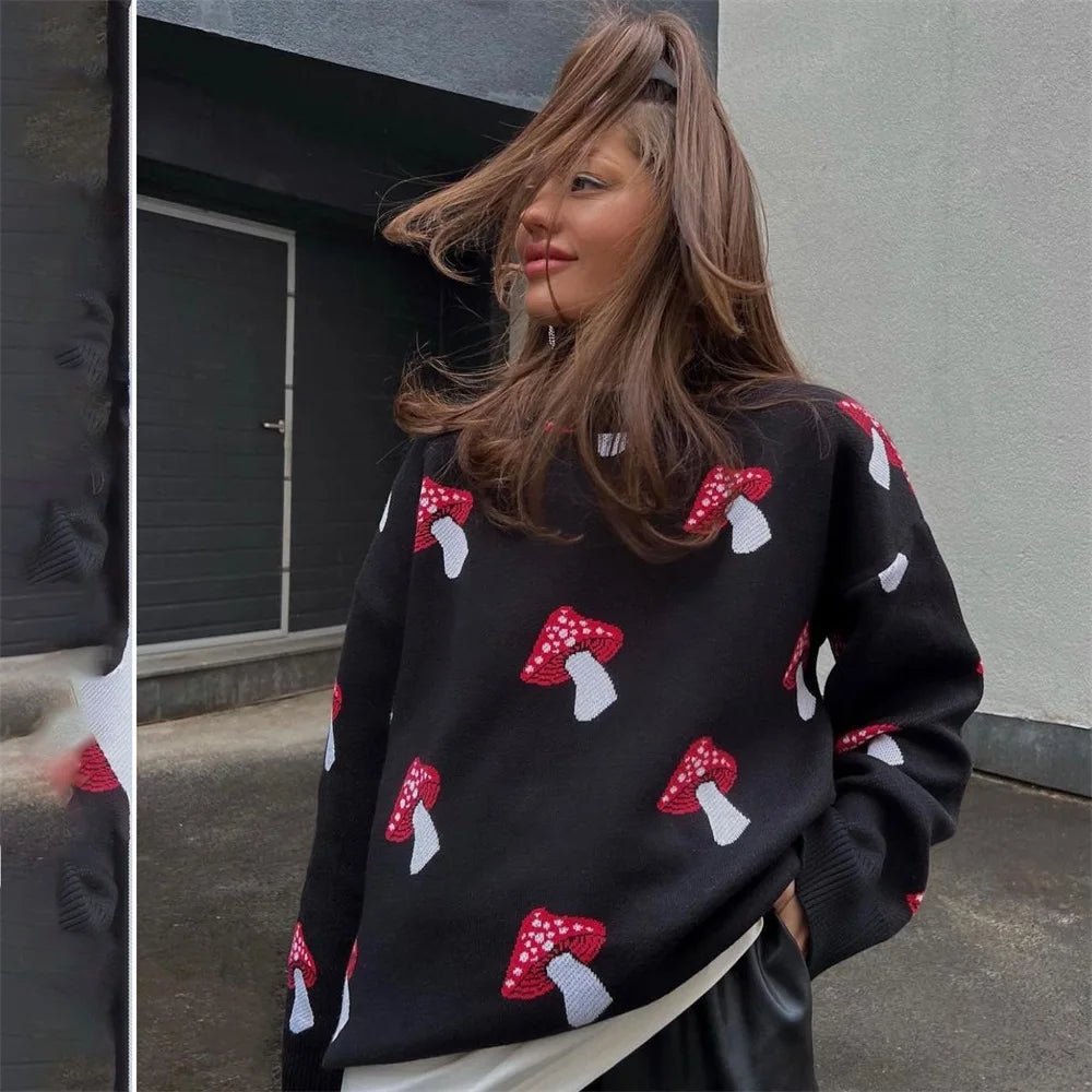 Mushaboom Mushroom Sweater - Nature Inspires