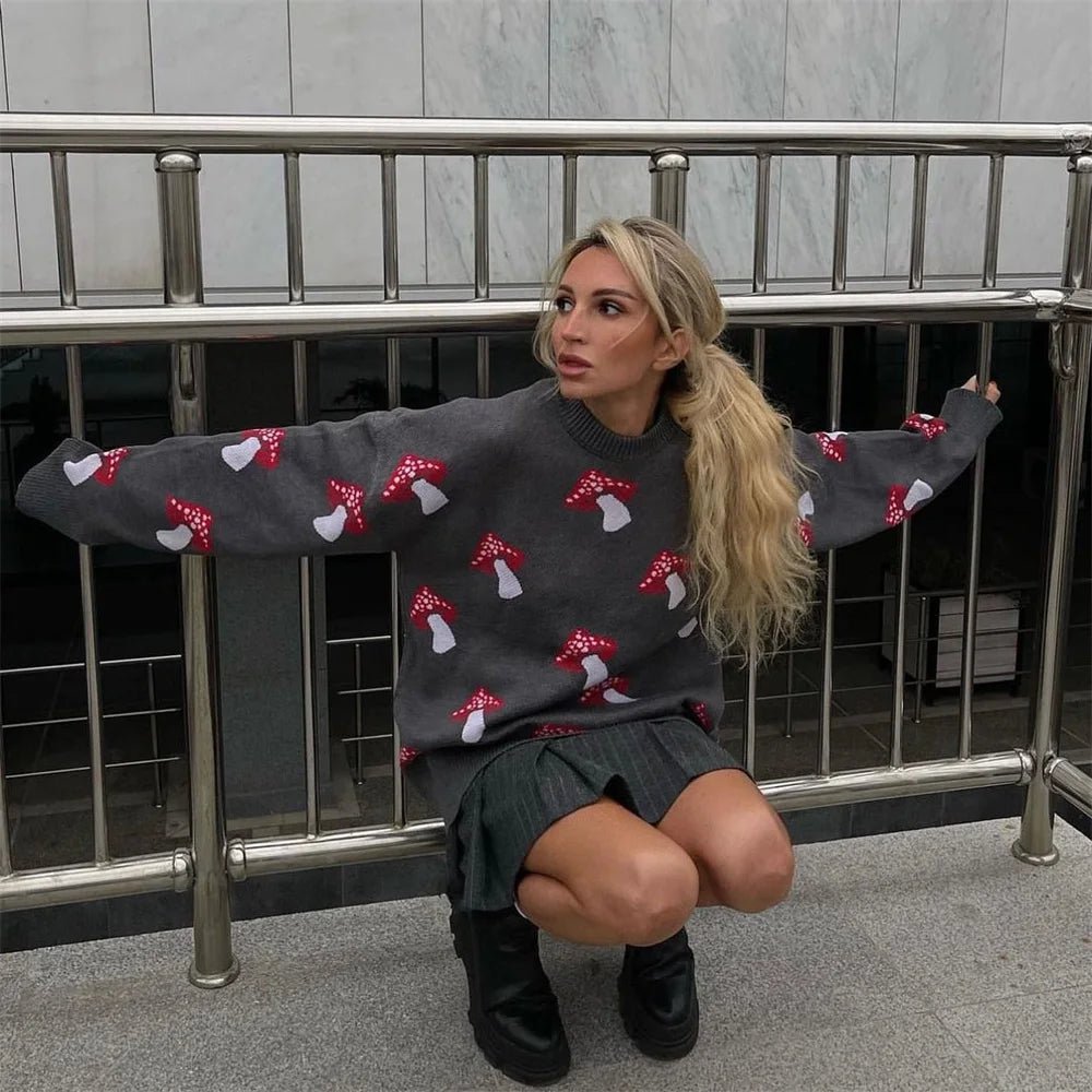 Mushaboom Mushroom Sweater - Nature Inspires