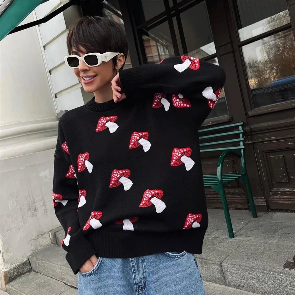 Mushaboom Mushroom Sweater - Nature Inspires