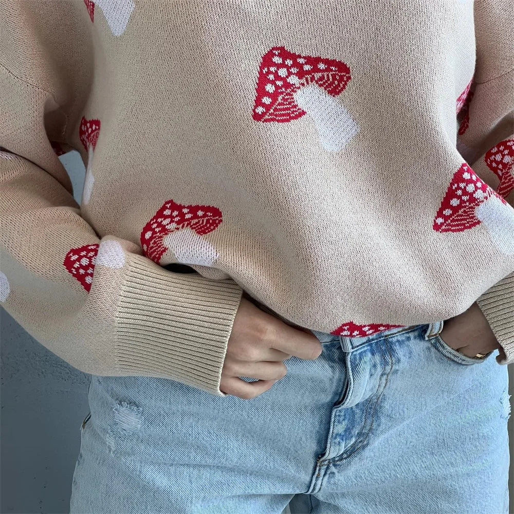 Mushaboom Mushroom Sweater - Nature Inspires