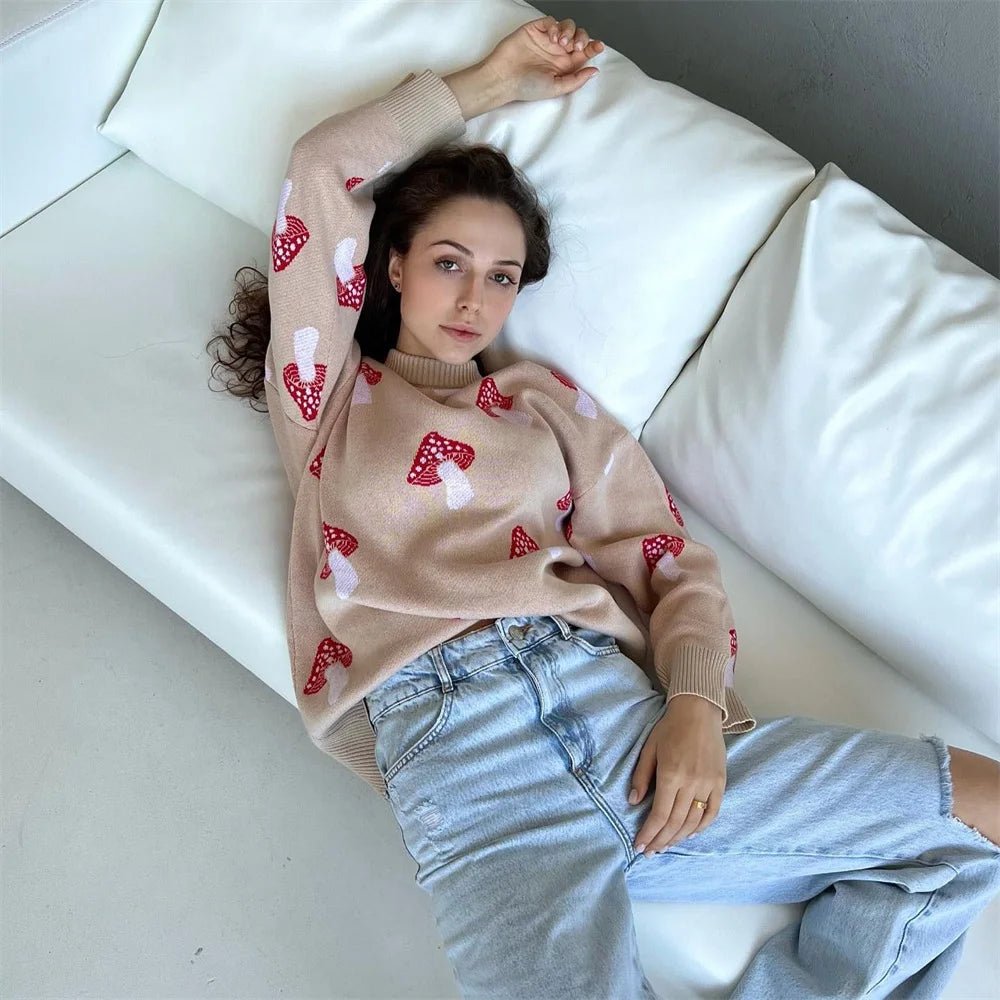 Mushaboom Mushroom Sweater - Nature Inspires