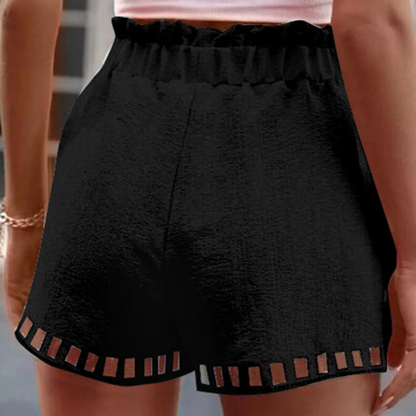Retro Cotton Linen Shorts - Nature Inspires