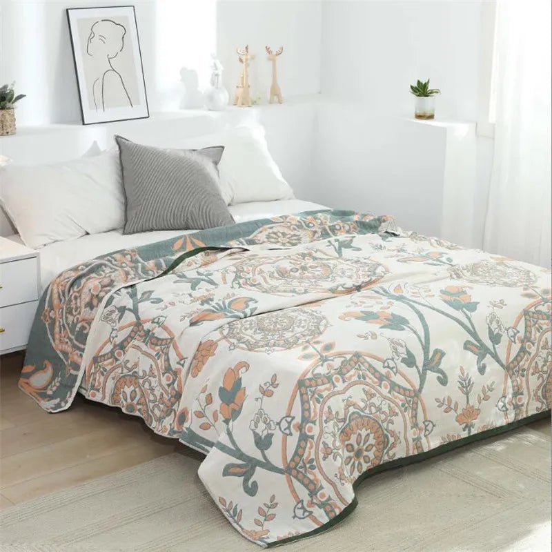 Gauze Bed or Sofa Quilt Cover. - Naturenspires
