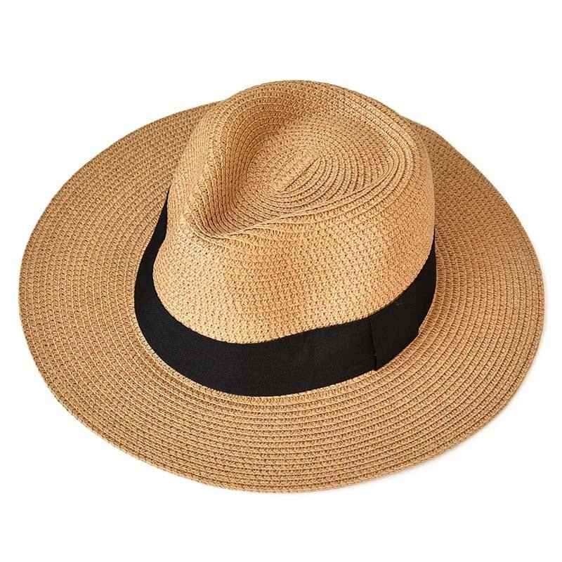 Medium Rimmed Straw Hat - Naturenspires
