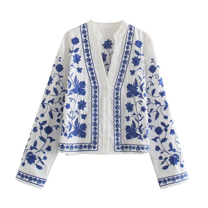 Royal Dutch Flower Inspired Cardigan - Naturenspires