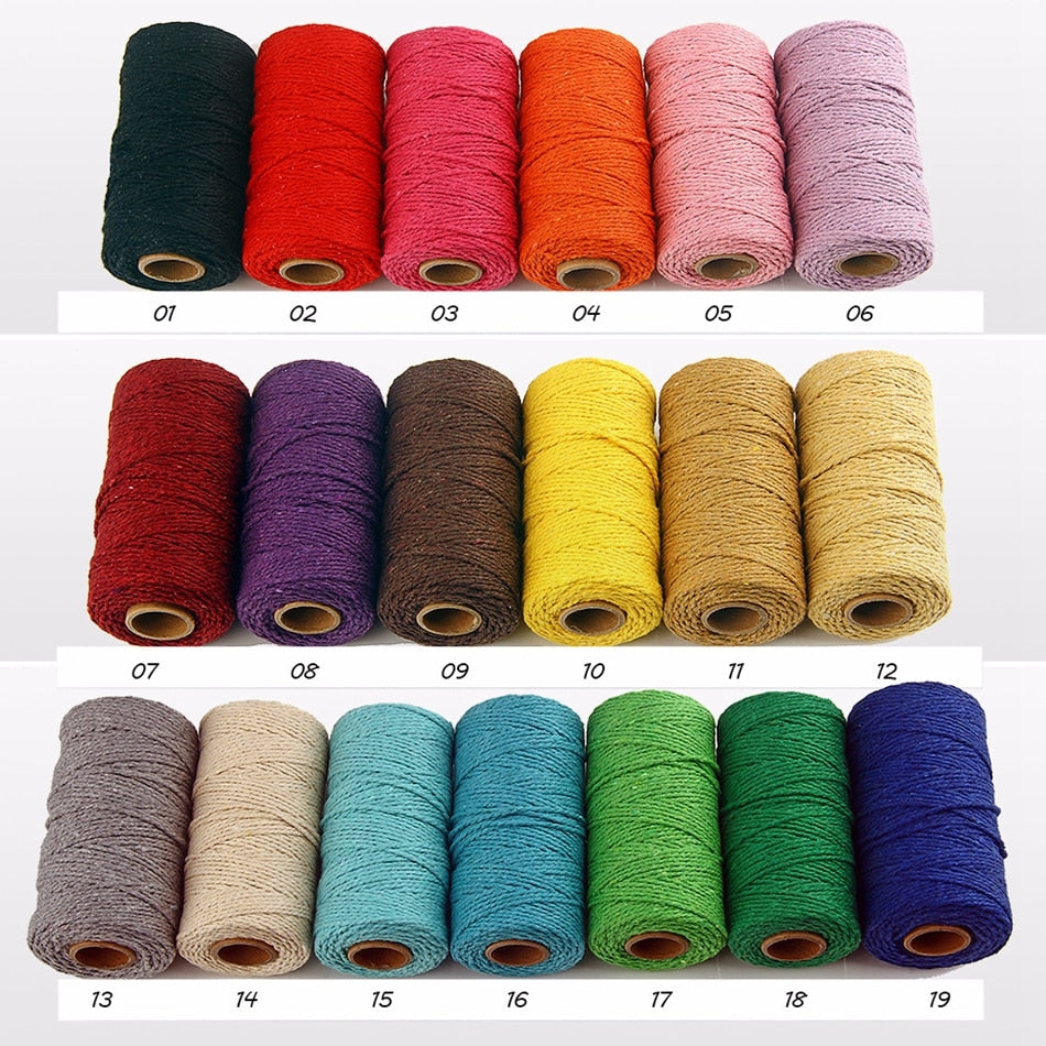 2mm 100M Macramé Cord - Naturenspires