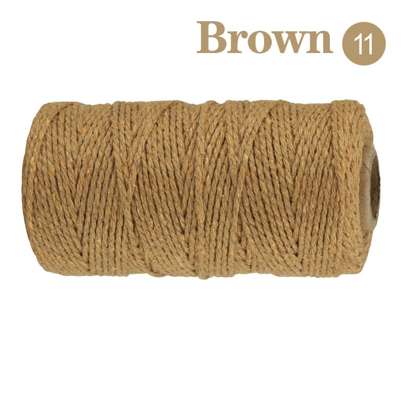 2mm 100M Macramé Cord - Naturenspires