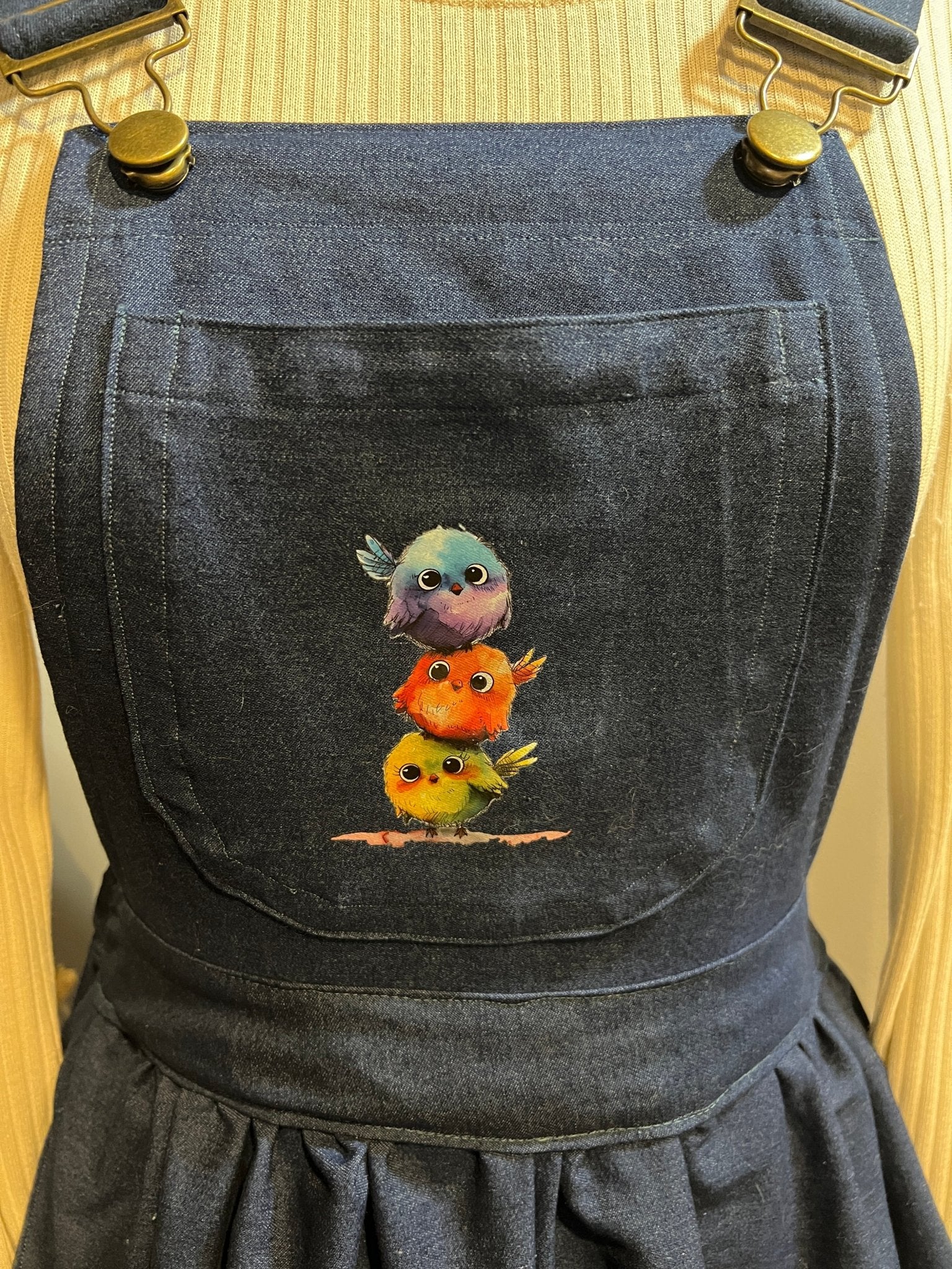 Birdy Blue Overall Dress - Nature Inspires