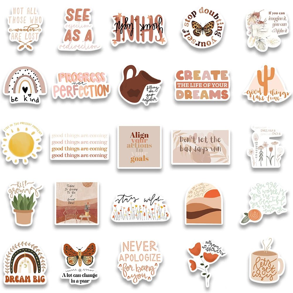 Bohemia Inspirational Stickers - Naturenspires