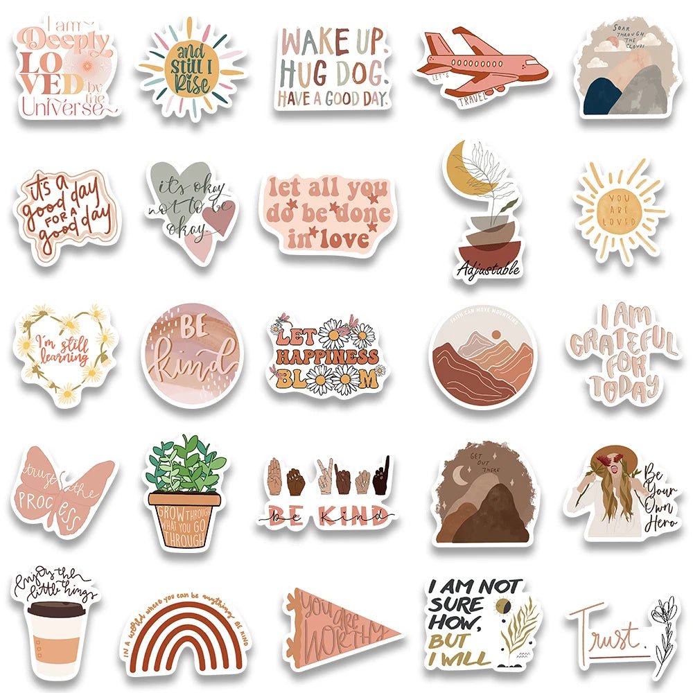 Bohemia Inspirational Stickers - Naturenspires