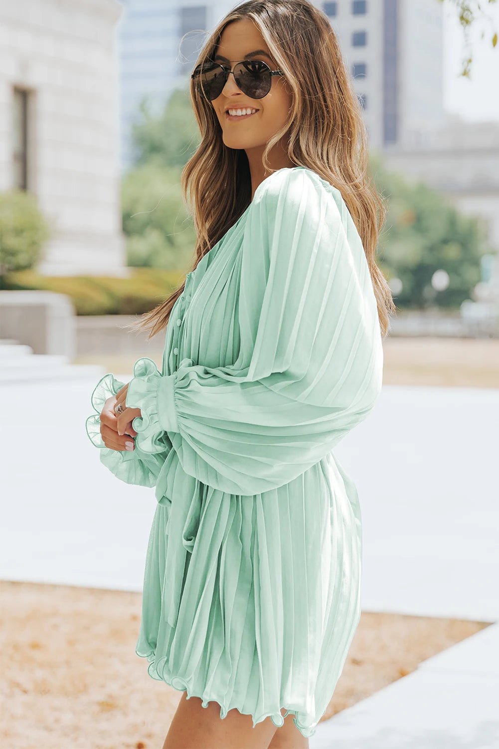 Chic Ruffled Romper - Naturenspires