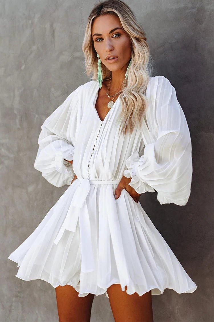 Chic Ruffled Romper - Naturenspires