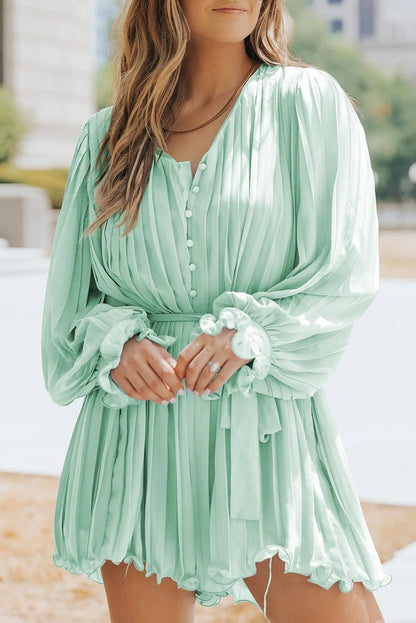 Chic Ruffled Romper - Naturenspires