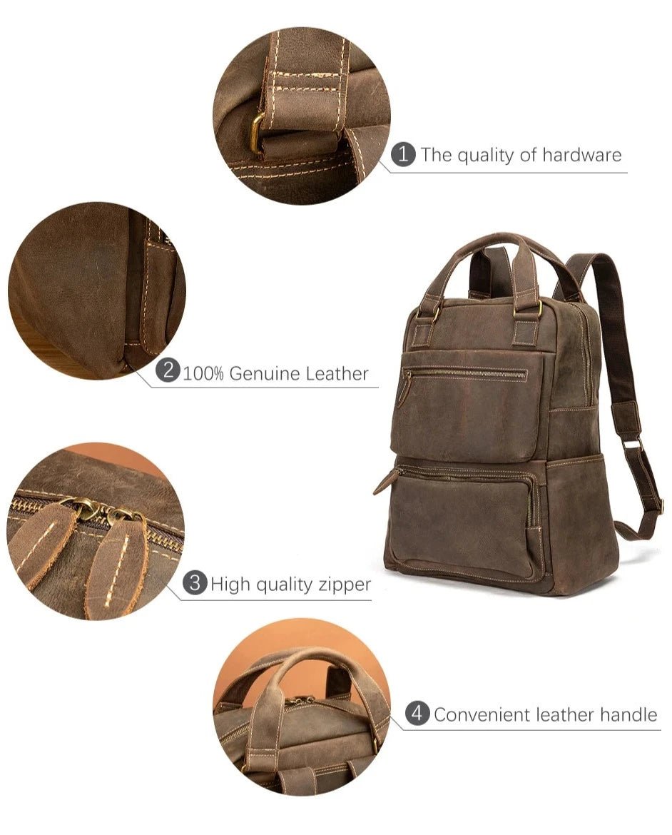 Genuine Leather Backpacks - Naturenspires