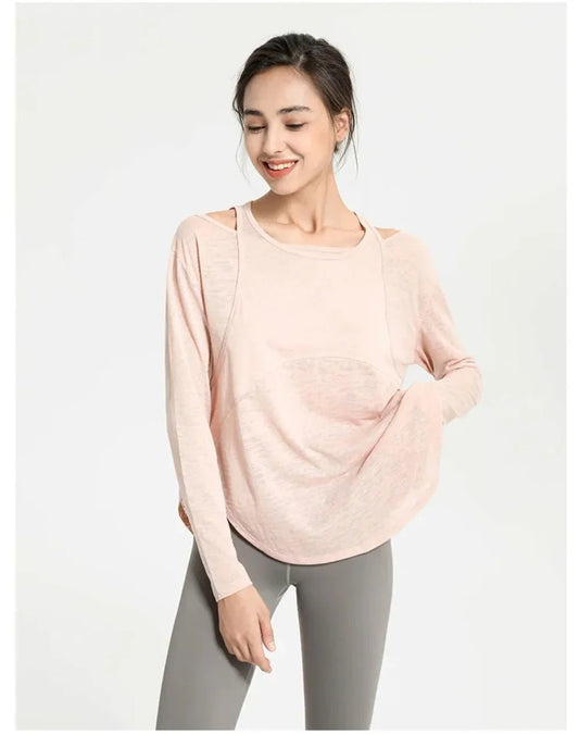 Long Sleeve Yoga Shirt - Naturenspires