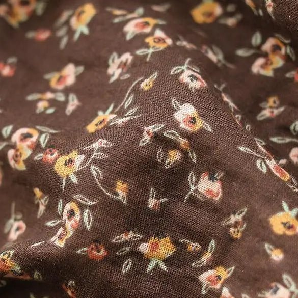 Meadow Patchwork Cotton Blouse - Nature Inspires