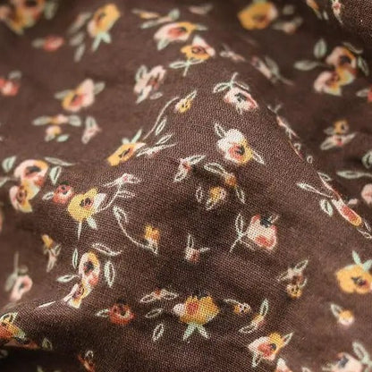 Meadow Patchwork Cotton Blouse - Nature Inspires