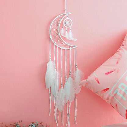 Moon Unicorn Metal Hoops for Macrame and Wallhanging - Naturenspires