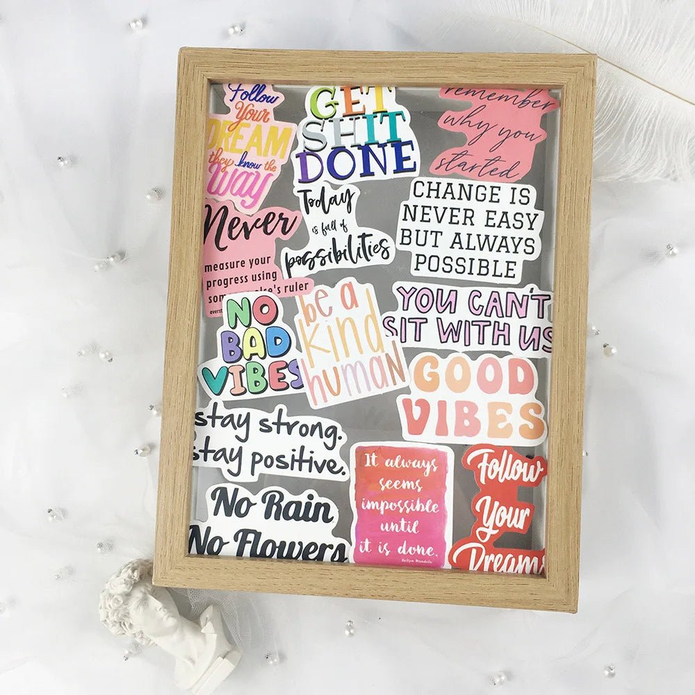 Motivational Phrases Inspirational Quotes Stickers - Naturenspires