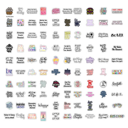 Motivational Phrases Inspirational Quotes Stickers - Naturenspires
