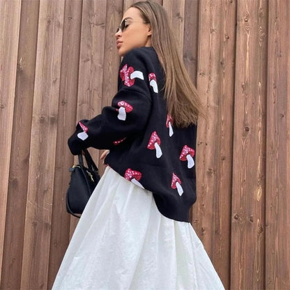 Mushaboom Mushroom Sweater - Nature Inspires