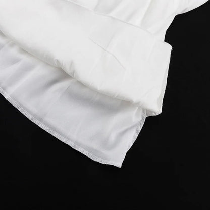 Ruffled V - Neck Mini Dress - Nature Inspires