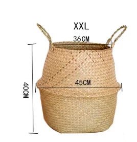 Seaweed Wicker Basket Rattan - Nature Inspires