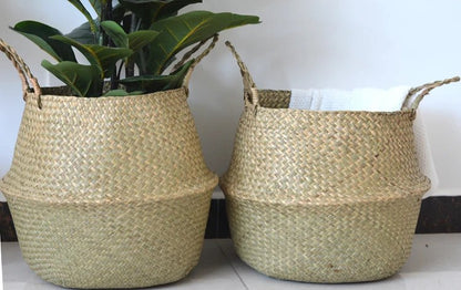 Seaweed Wicker Basket Rattan - Nature Inspires
