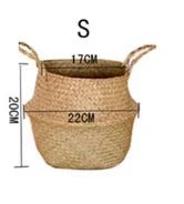 Seaweed Wicker Basket Rattan - Nature Inspires
