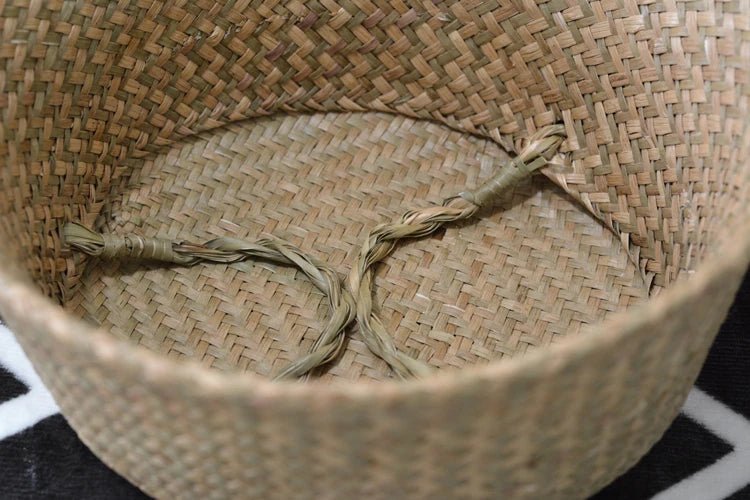 Seaweed Wicker Basket Rattan - Nature Inspires