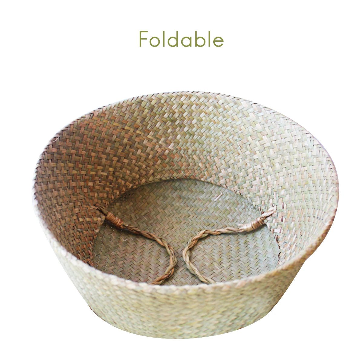 Seaweed Wicker Basket Rattan - Nature Inspires