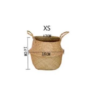 Seaweed Wicker Basket Rattan - Nature Inspires