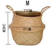 Seaweed Wicker Basket Rattan - Nature Inspires
