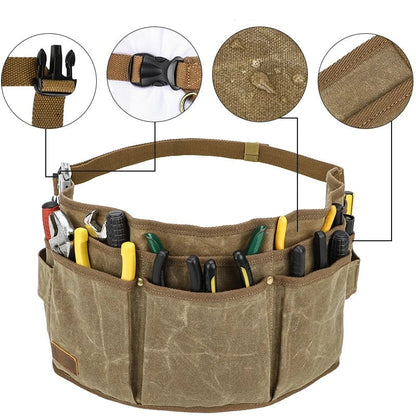Waxed Canvas Tool Belt - Naturenspires