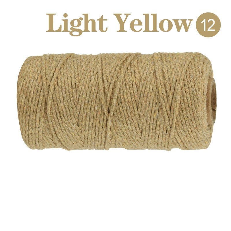 2mm 100M Macramé Cord - Naturenspires