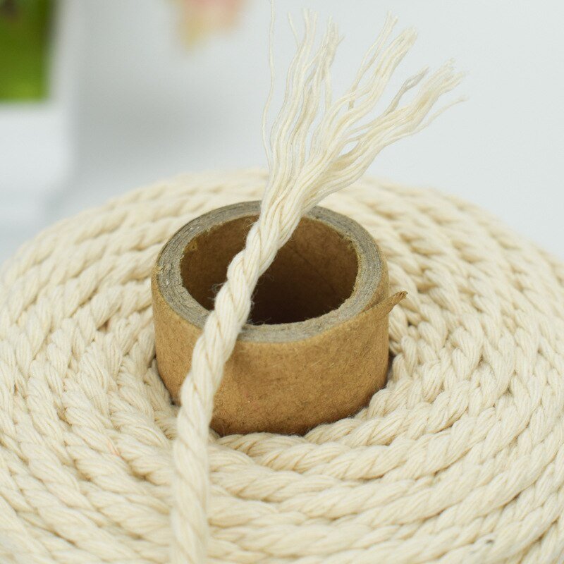 3mm 100 Meters 100% Cotton Twisted Cord - Naturenspires