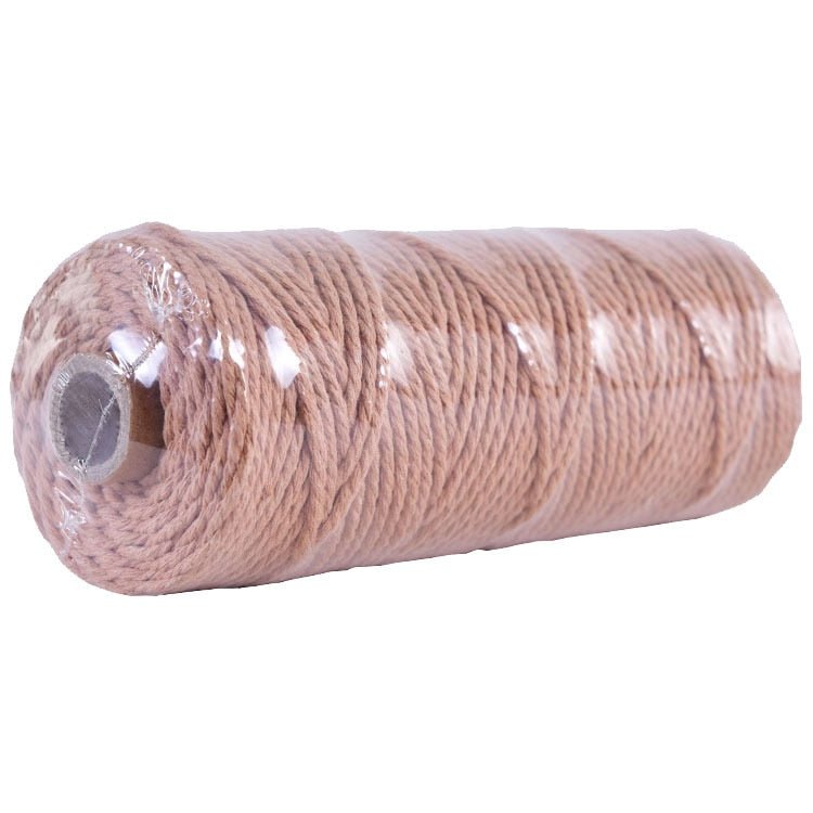 3mm 100 Meters 100% Cotton Twisted Cord - Naturenspires