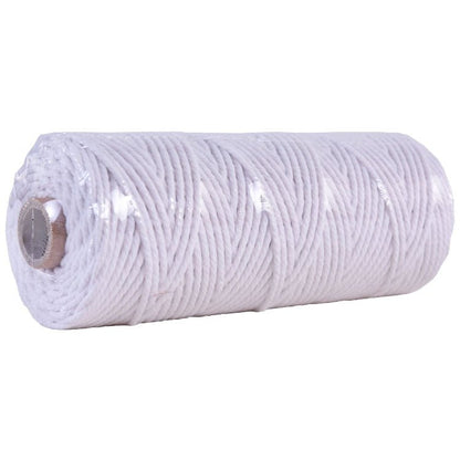 3mm 100 Meters 100% Cotton Twisted Cord - Naturenspires