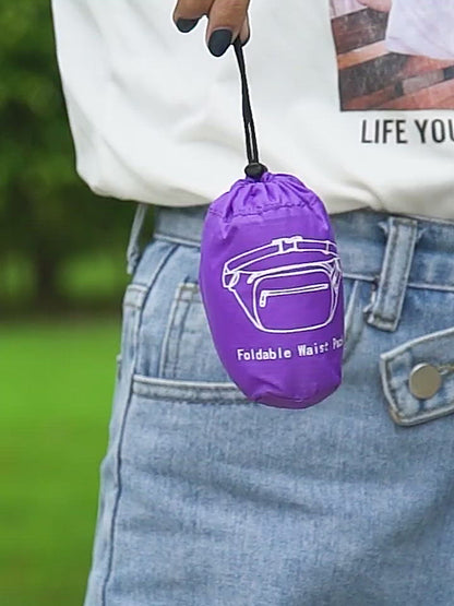 Waterproof Collapsible Waist Bag