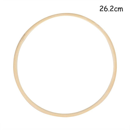Bamboo Wooden circles sets of 5 - Naturenspires
