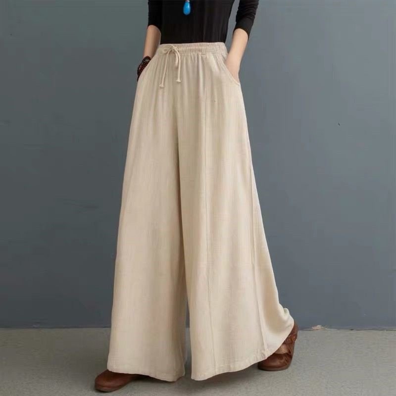 Bohemian Loose Wide leg Summer Pants - Naturenspires