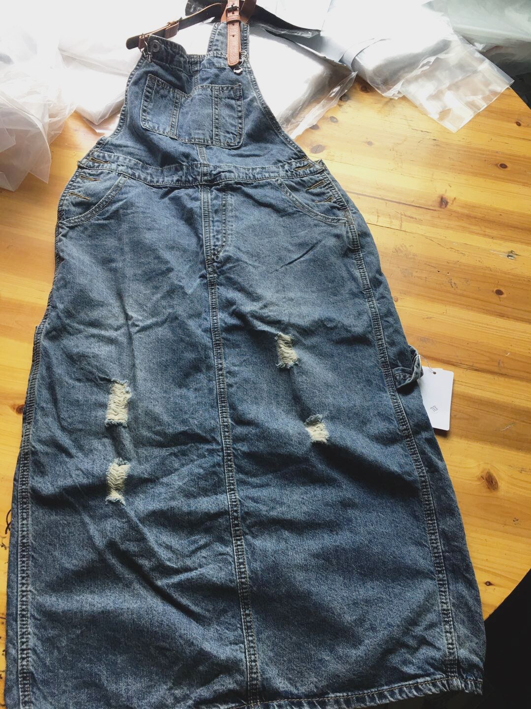 Denim Overall Dress - Naturenspires Nature Inspires Denim Overall Dress - Naturenspires Nature Inspires