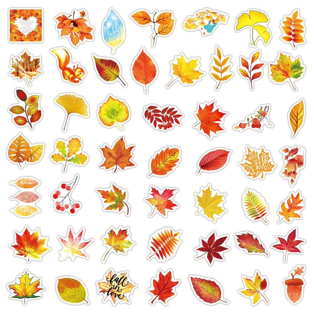Fall Leaves Decals - Naturenspires
