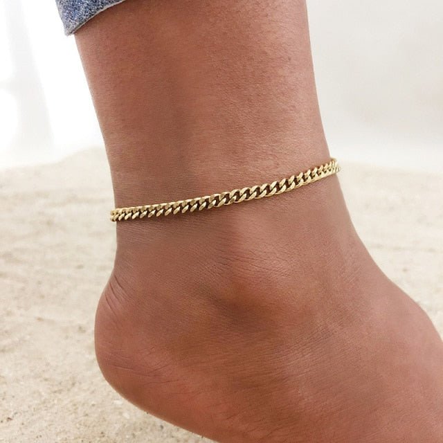 Forever Gold Beautiful Anklets - Naturenspires