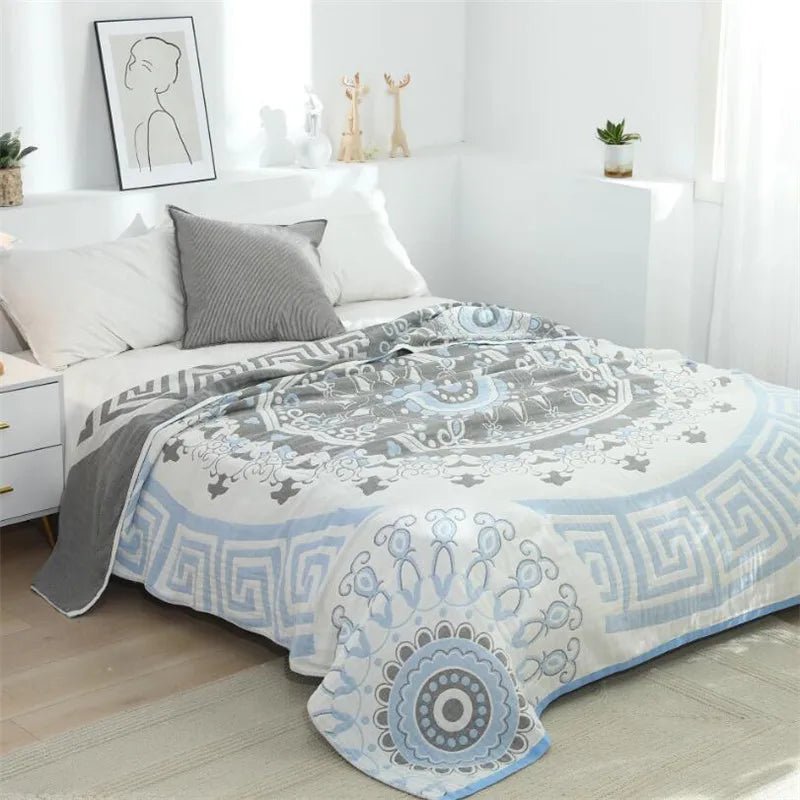Gauze Bed or Sofa Quilt Cover. - Naturenspires