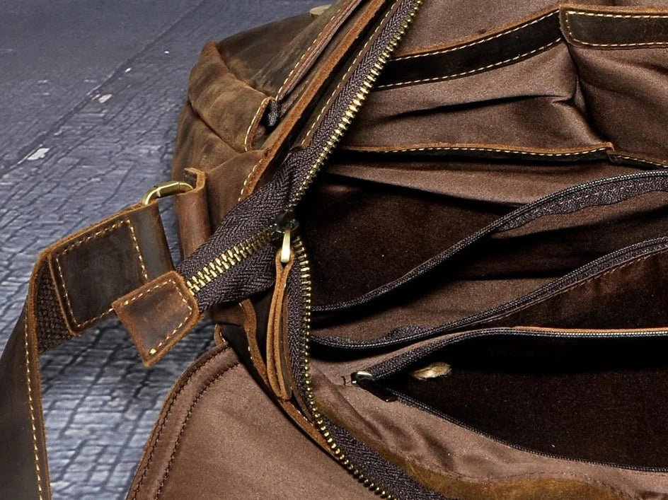 Genuine Leather Messenger Bag - Naturenspires