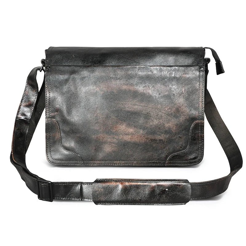 Genuine Leather Messenger Bag - Naturenspires