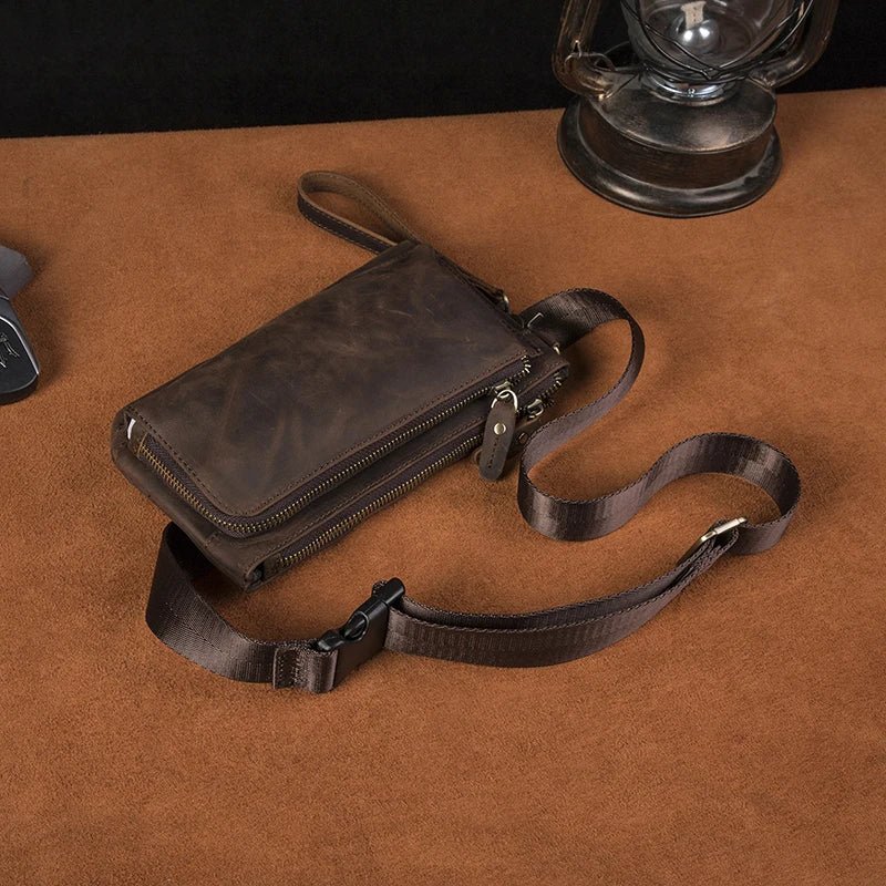 Leather Clutch and Waist Bag - Naturenspires